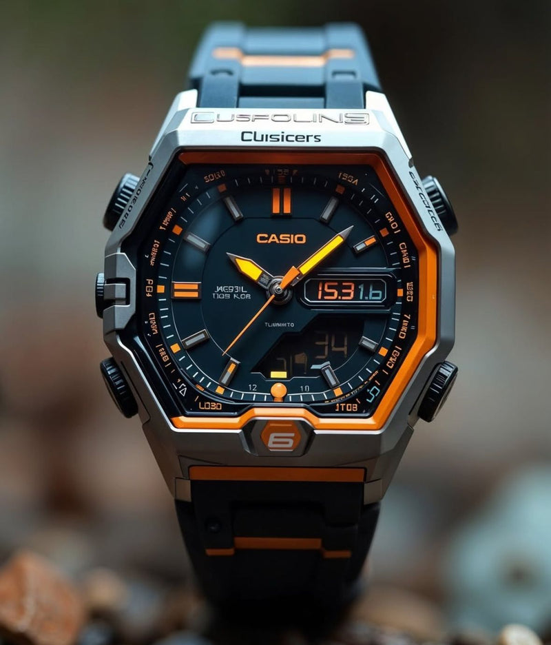 GC-1012571 N91 Pro Trek Solar Watch – Black Edition.