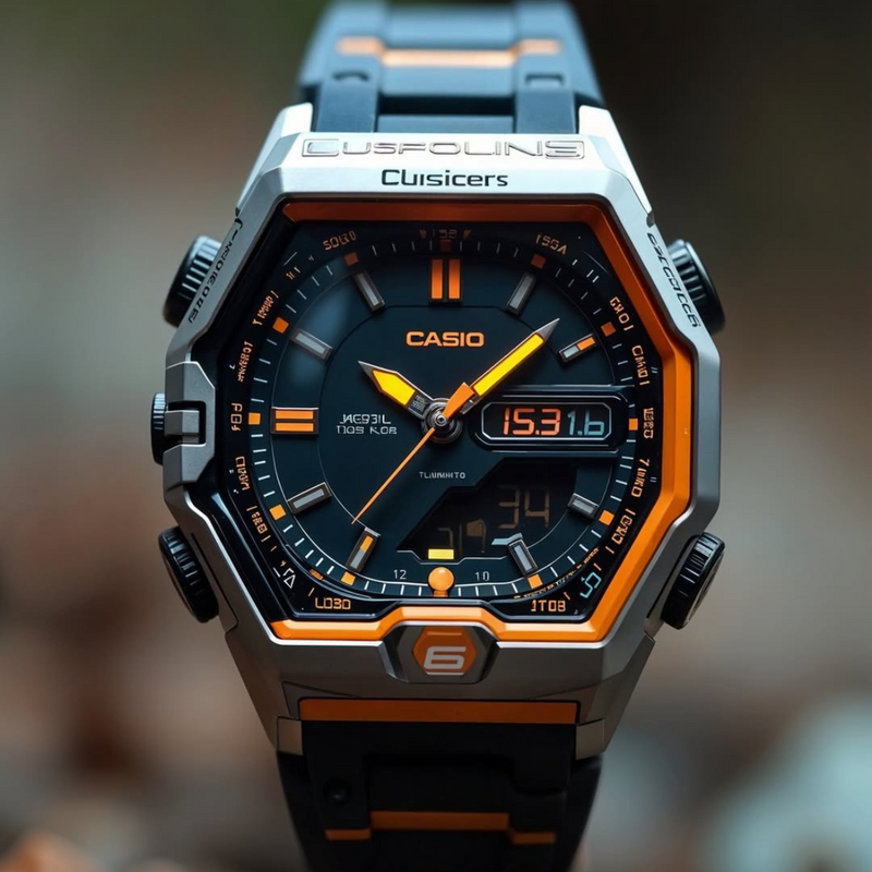 GC-1012571 N91 Pro Trek Solar Watch – Black Edition.