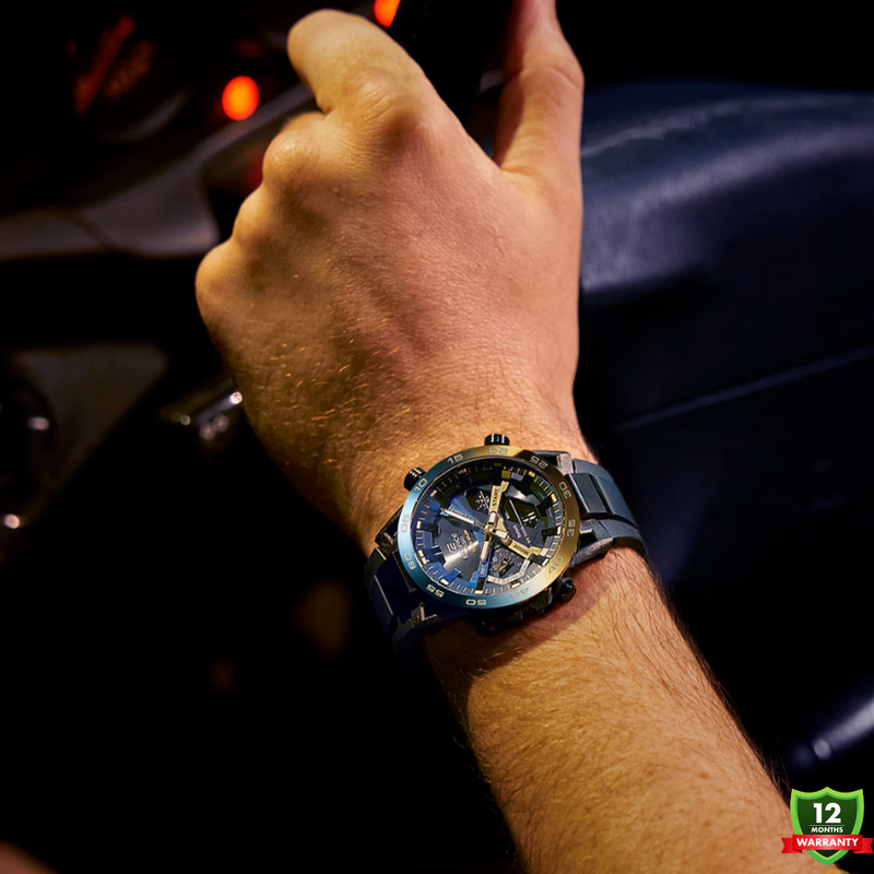 ECB-1012578 N91 EDI_FICE Silver Black Dial Watch Series.