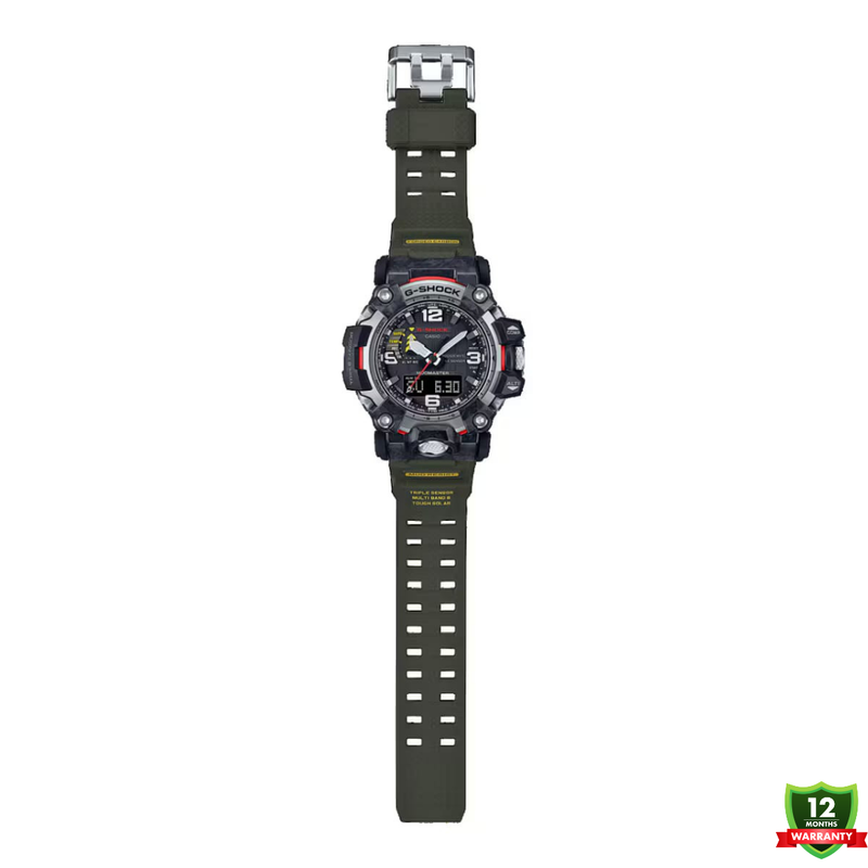 MUD-1012587 N91 Mud Master Green Black Dial Solar Watch.