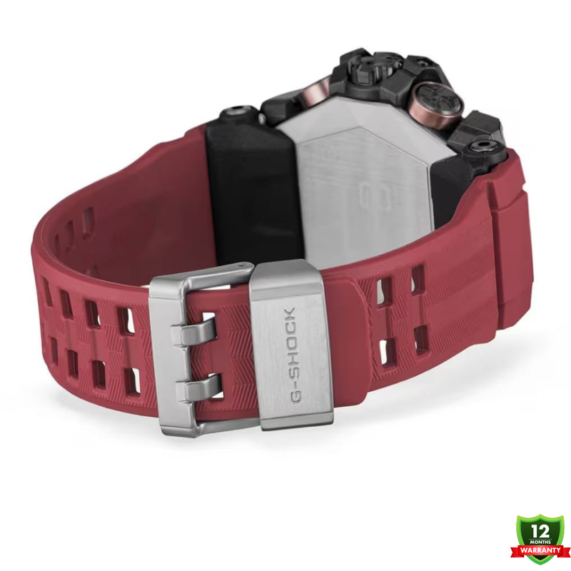 MUD-1012588 N91 Mud Master Red Black Dial Solar Watch.